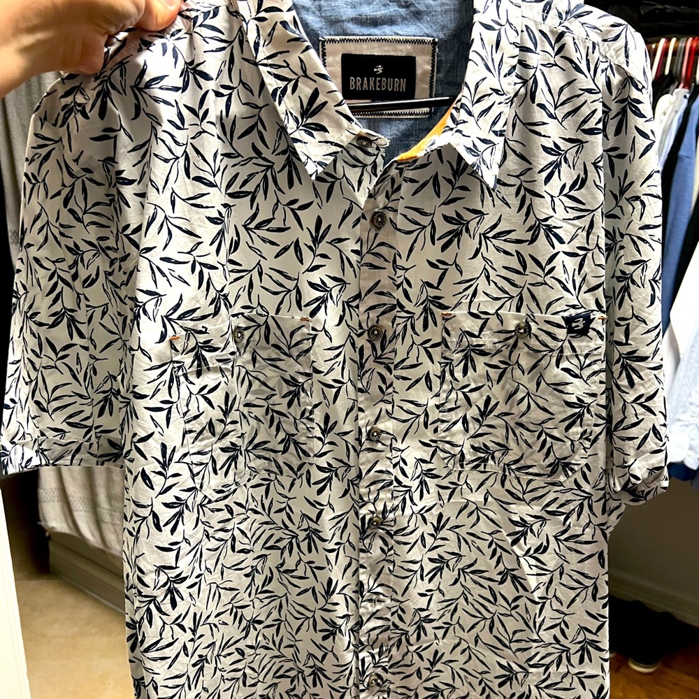Brakeburn button down polo. New without tags